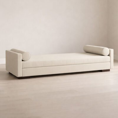 Nero leather benches