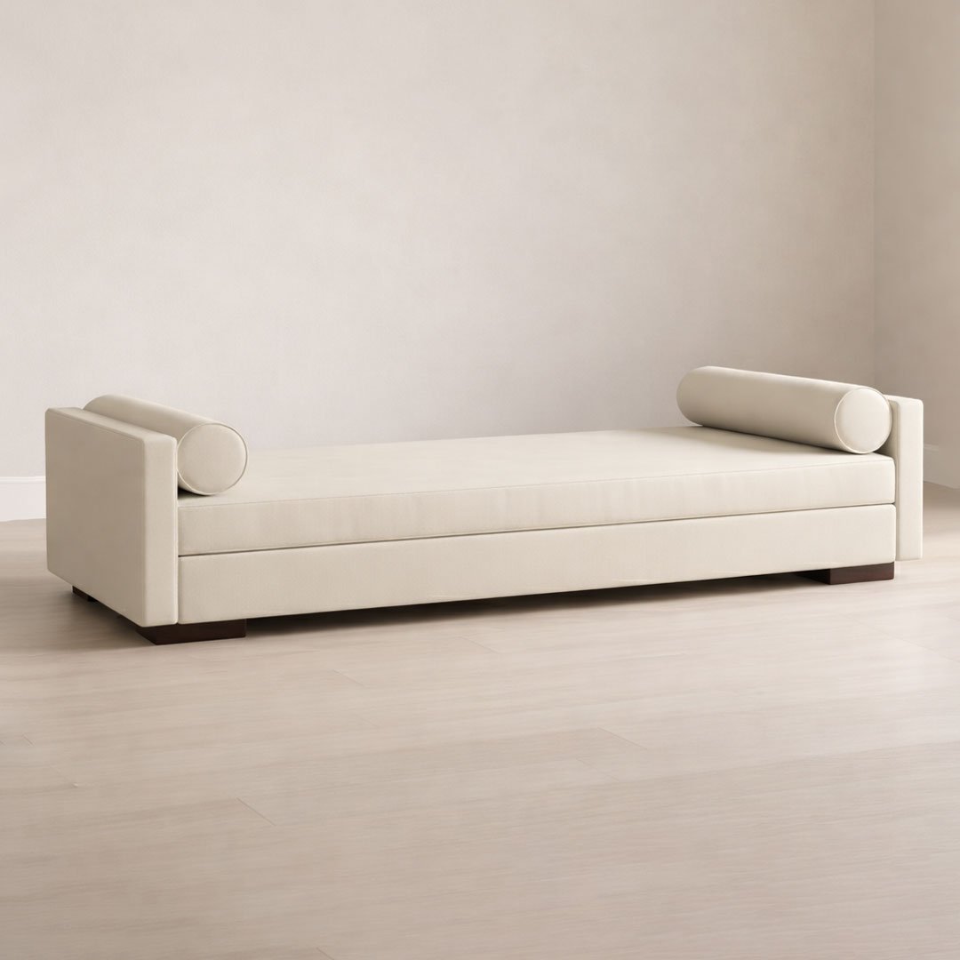 Nero leather benches