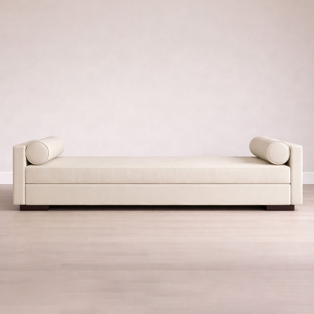 Nero leather benches - Image 2