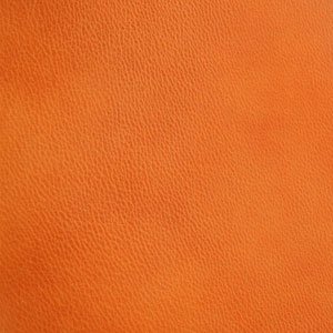 Orange Leather