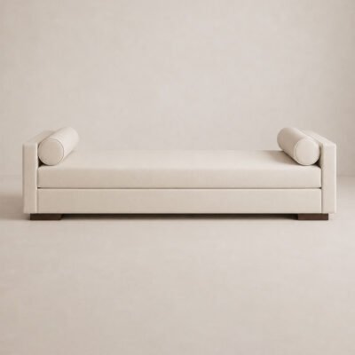 Nero leather benches