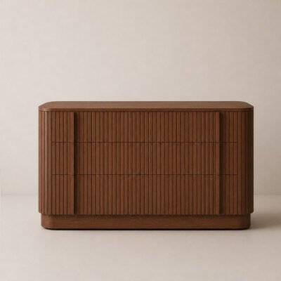 Grace chest of drawers - mocha oak