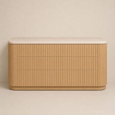 Athena chest of drawers - light wood